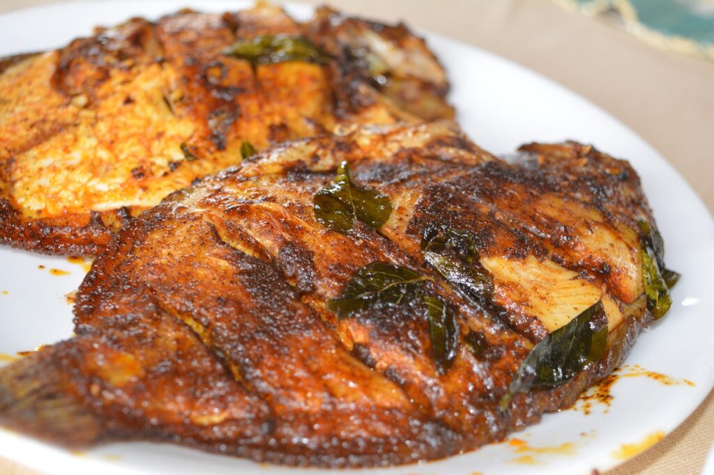 Kerala Style Karimeen Pollichath Grilled To Perfection