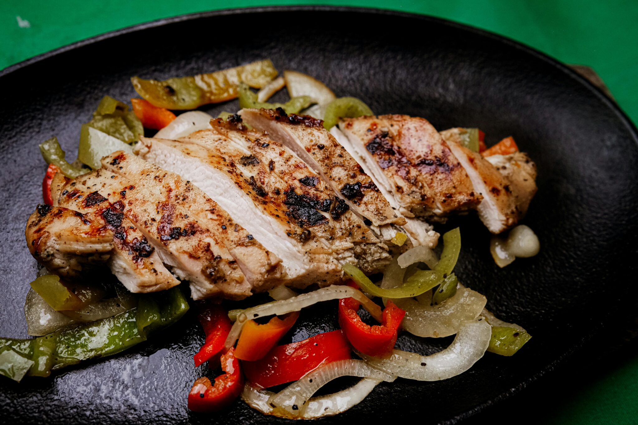 Grilled Chicken On a Plate